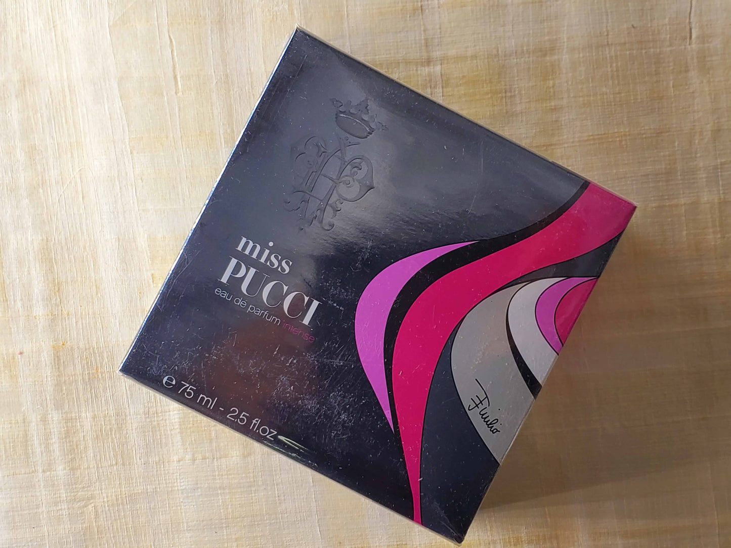 Miss Pucci Intense Emilio Pucci for women EDP Intense Spray 75 ml 2.5 oz, Rare, Vintage, Sealed