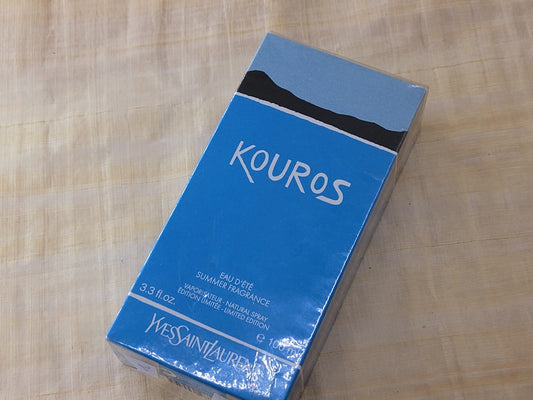 Kouros Summer Eau d'Ete 2005 Yves Saint Laurent for men EDT Spray 100 ml 3.4 oz, Rare, Vintage, Sealed