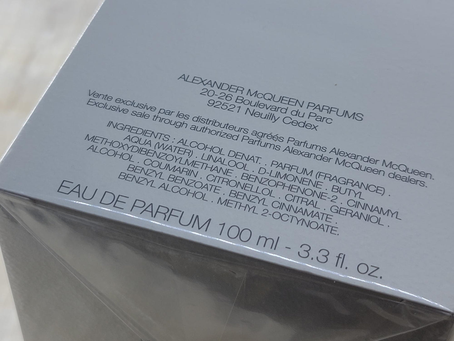 Alexander McQueen Kingdom EDP Spray 100 ml 3.4 oz, Vintage, Sealed