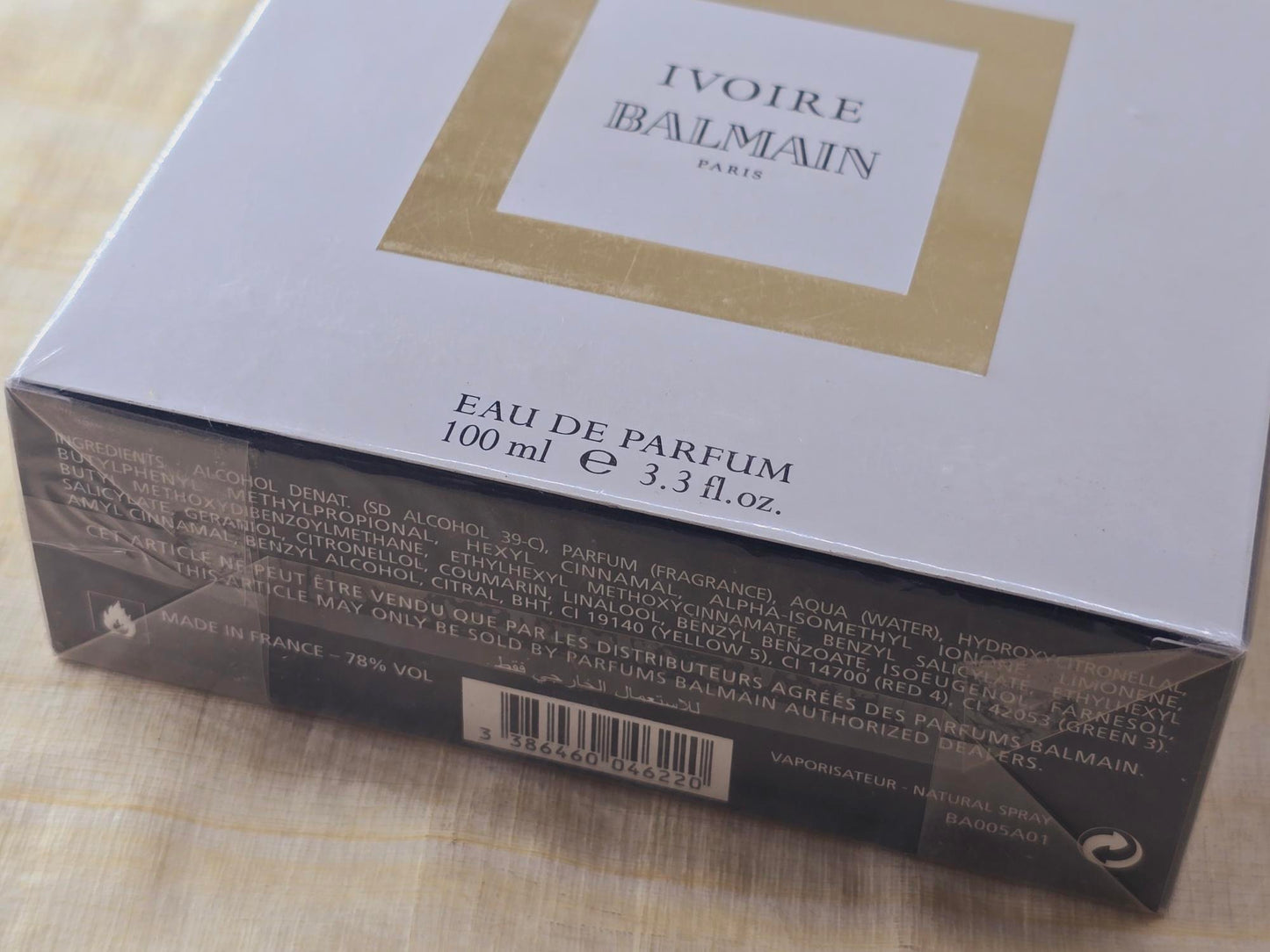 Ivoire Pierre Balmain for women EDP Spray 100 ml 3.4 oz, Rare, Vintage, Sealed