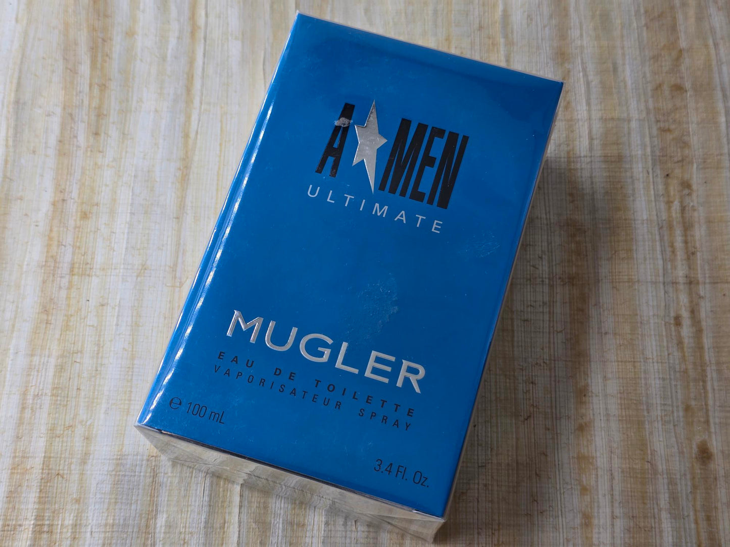 A*Men Ultimate Mugler for men EDT Spray 100 ml 3.4 oz, Vintage, Rare, Sealed