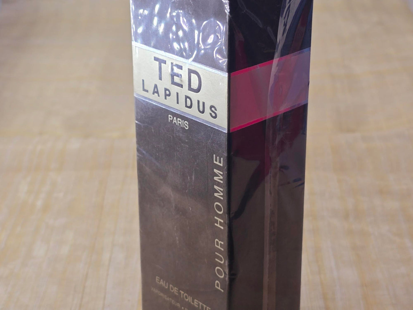 Ted by Ted Lapidus for men EDT Spray 100 ml 3.4 oz, Vintage, Rare, Sealed