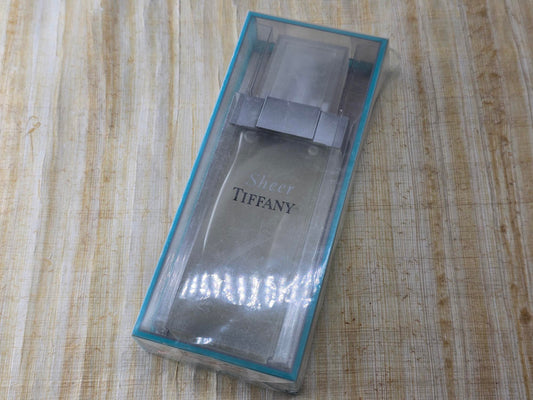 Sheer Tiffany for women EDP Spray 100 ml 3.4 oz OR 50 ml 1.7 oz, Vintage, Rare, Sealed