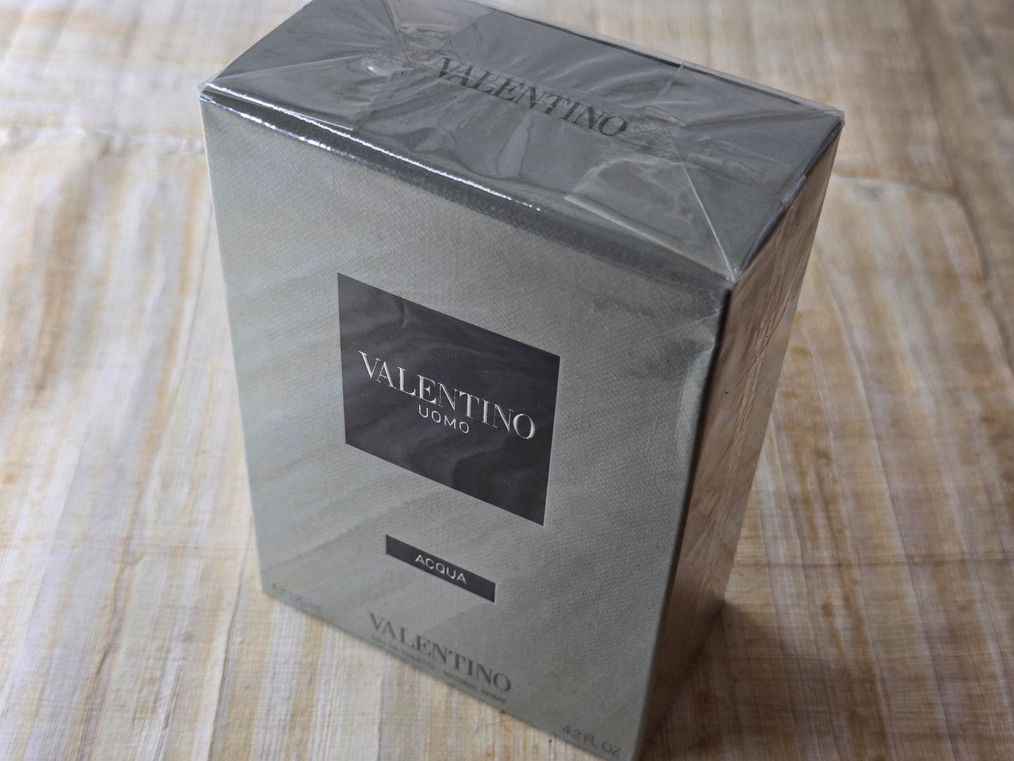 Valentino Uomo Acqua Valentino for men EDT Spray 125 ml 4.2 oz OR 75 ml 2.5 oz, Vintage, Rare, Sealed