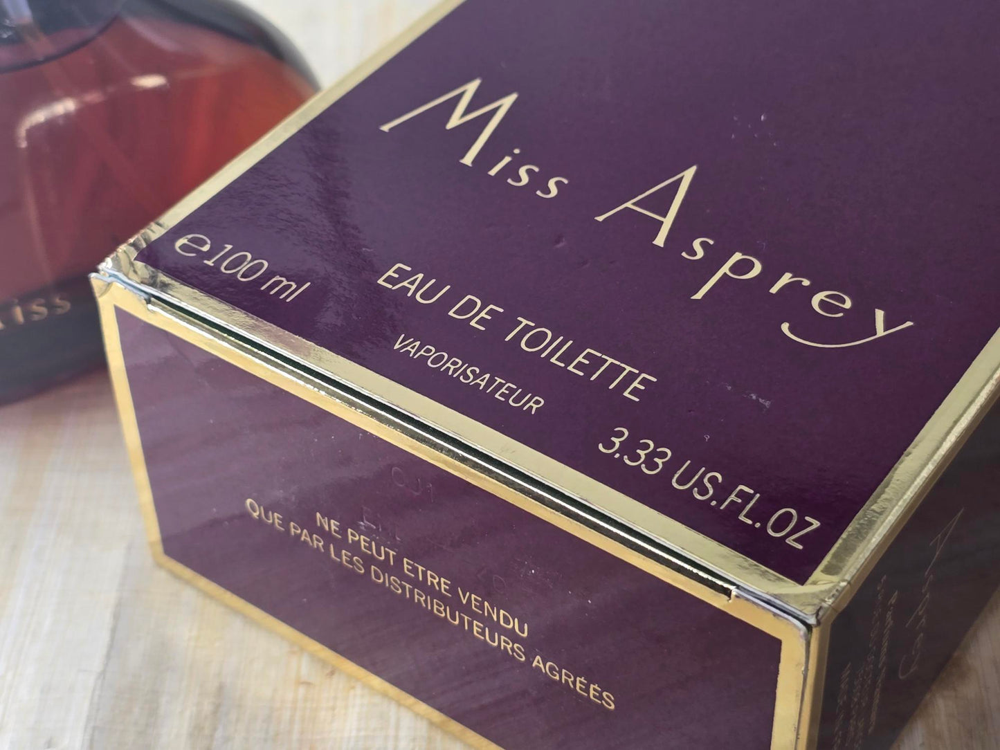 Miss Asprey for women EDT Spray 100 ml 3.4 oz, Vintage, Rare, New