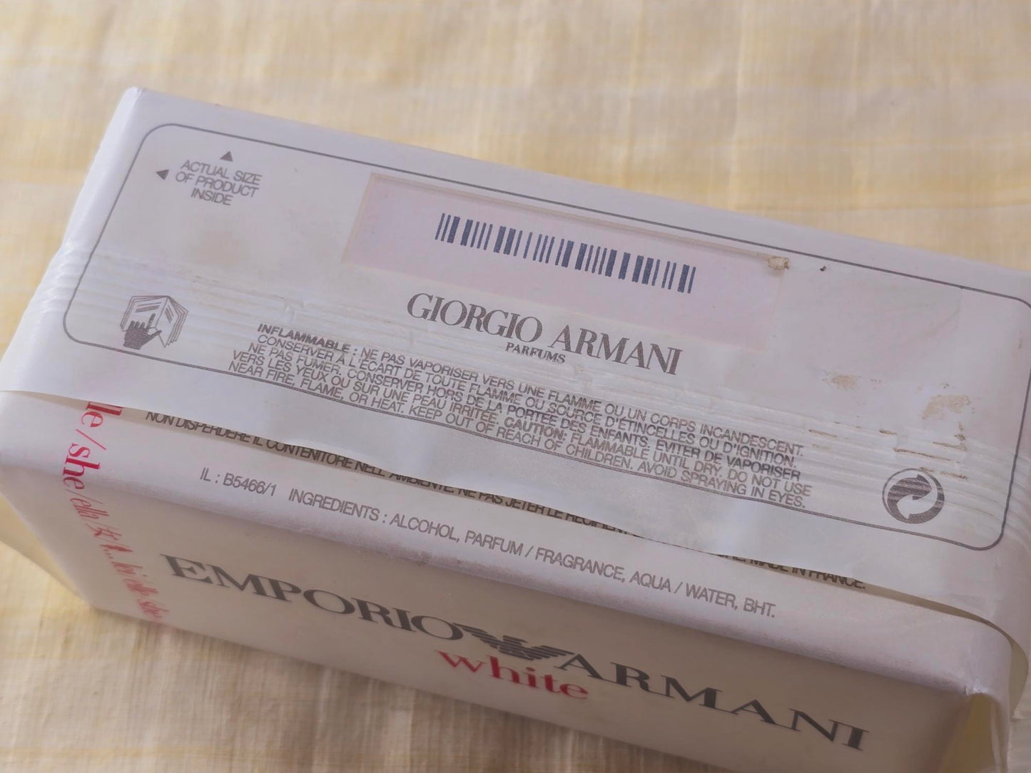 Emporio Armani White For Her Giorgio Armani for women EDT Spray 50 ml 1.7 oz, Vintage, Rare, Sealed
