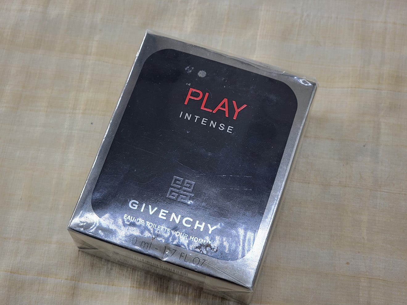 Givenchy Play Intense for men EDT Spray 150 ml 5 oz OR 100 ml 3.4 oz OR 50 ml 1.7 oz, Vintage, Rare, Sealed