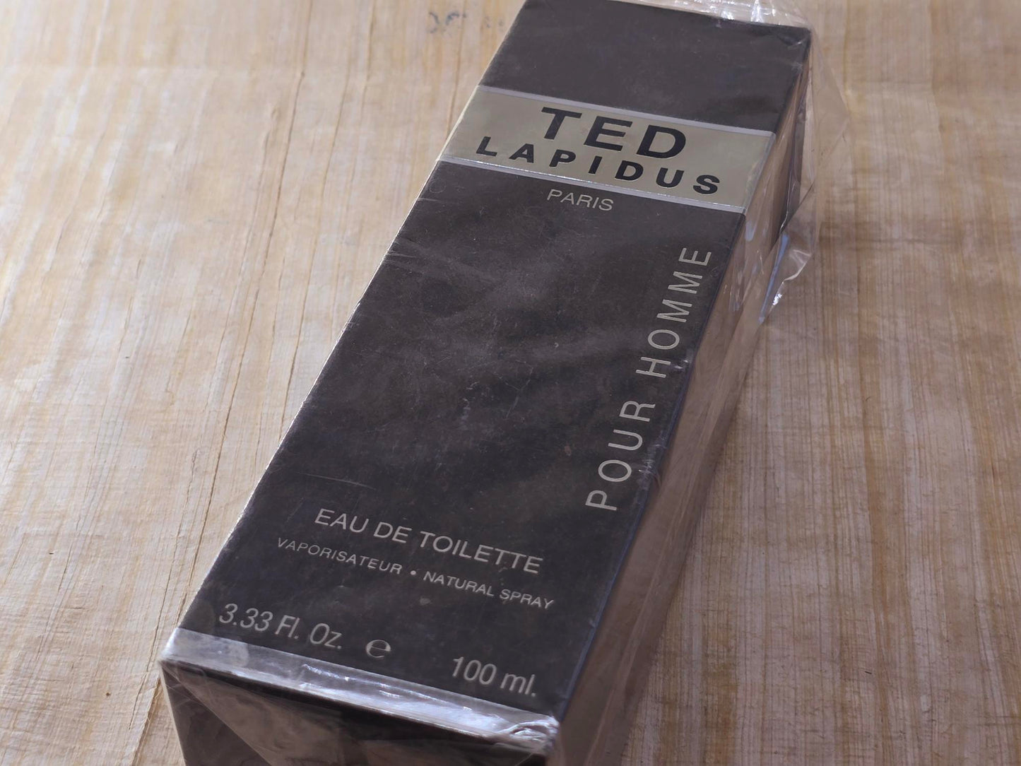 Ted by Ted Lapidus for men EDT Spray 100 ml 3.4 oz, Vintage, Rare, Sealed