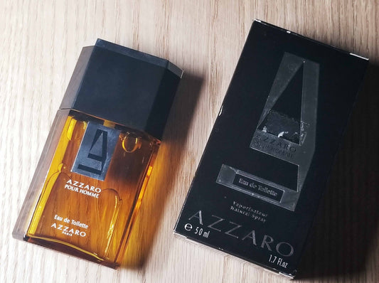 Azzaro Pour Homme for men EDT Spray 50 ml 1.7 oz, Rare, Vintage