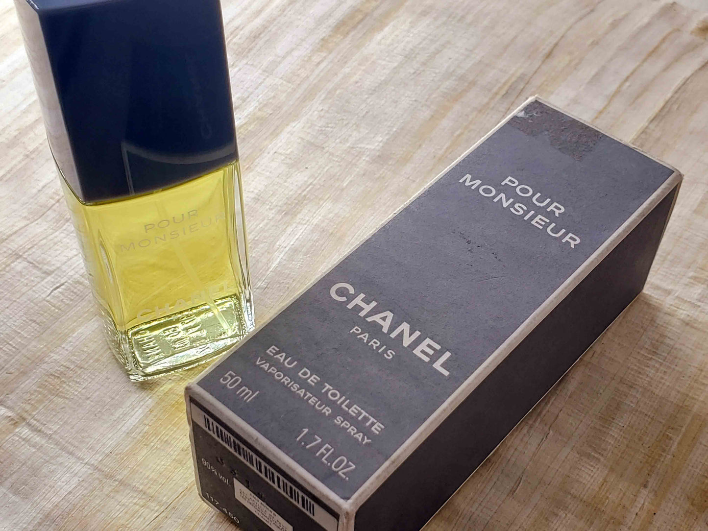 Monsieur Chanel for men EDT Spray 50 ml 1.7 oz, Vintage, Rare