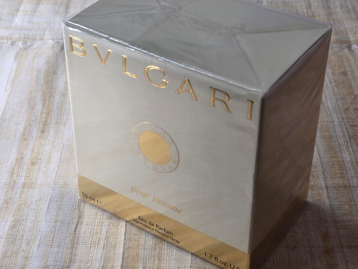 Bvlgari Pour Femme Bvlgari for women EDP Spray 100 ml 3.4 oz Or 50 ml 1.7 oz, Vintage, Rare, Sealed