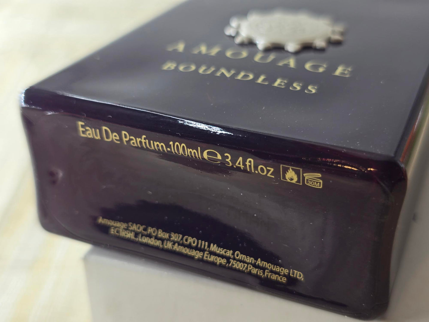 Boundless Amouage for women and men EDP Spray 100 ml 3.4 oz, Oman Vintage, Rare Tester