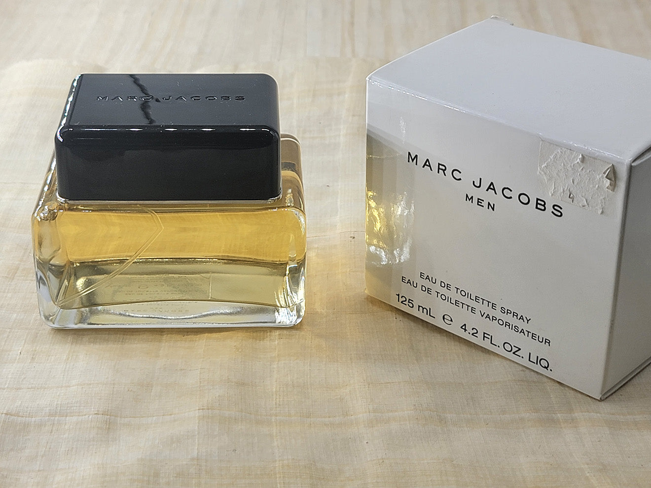 Marc Jacobs Men EDT Spray 125 ml 4.2 oz OR 75 ml 2.5 oz, Vintage, Rare