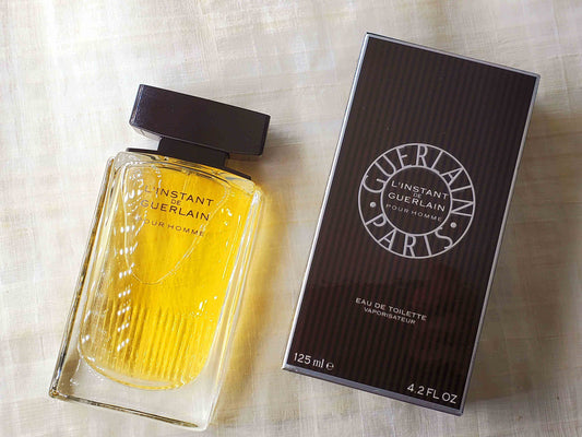 L'Instant de Guerlain pour Homme for men EDT Spray 125 ml 4.2 oz NIB Or Tester, Rare, Vintage