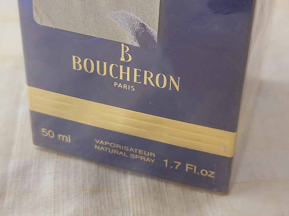 Initial Boucheron for women EDP Spray 50 ml 1.7 oz OR 30 ml 1 oz, Vintage, Rare, Sealed