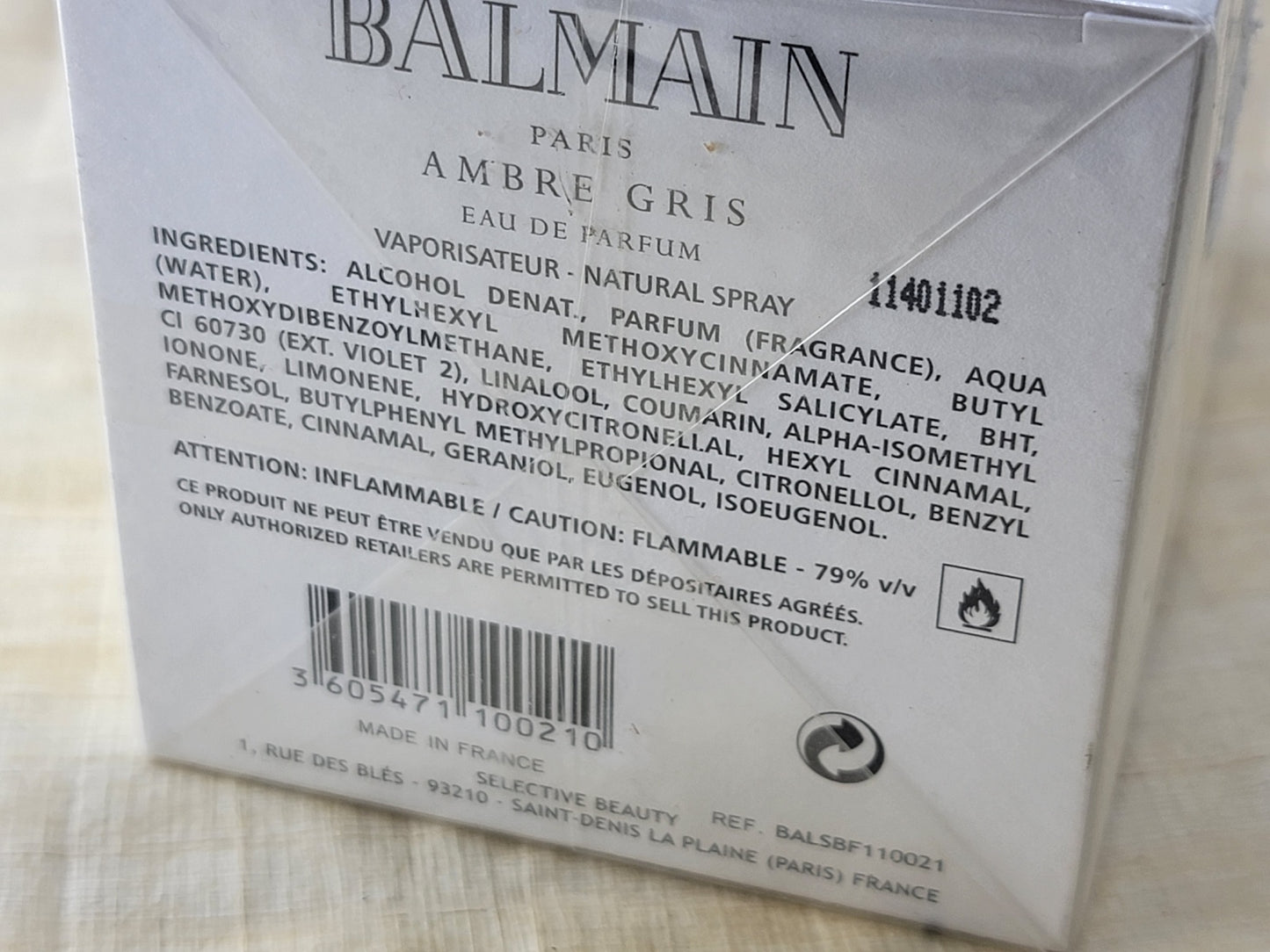 Ambre Gris Pierre Balmain for women EDP Spray 100 ml 3.4 oz, Vintage, Rare, Sealed