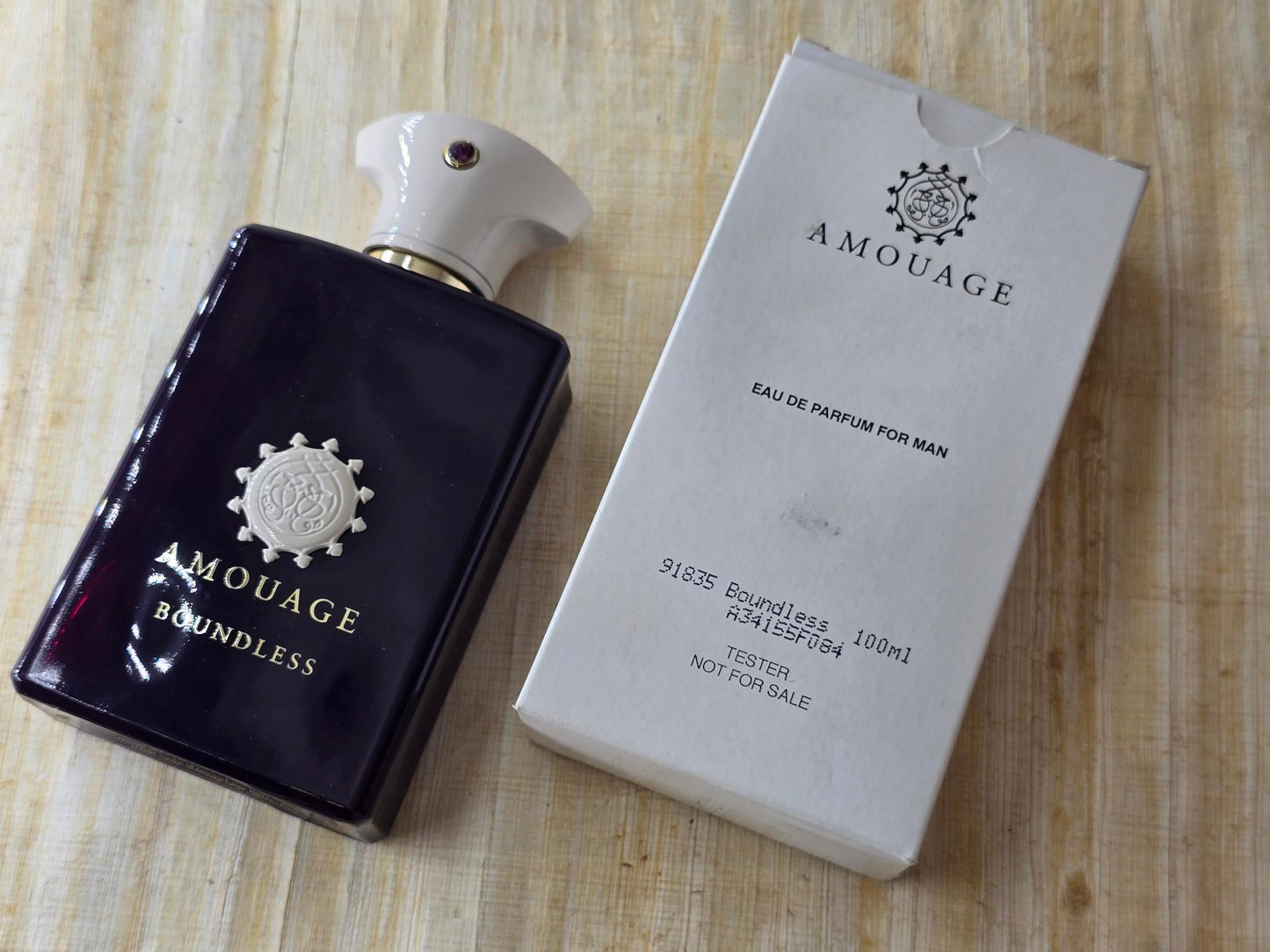 Boundless Amouage for women and men EDP Spray 100 ml 3.4 oz, Oman Vintage, Rare Tester
