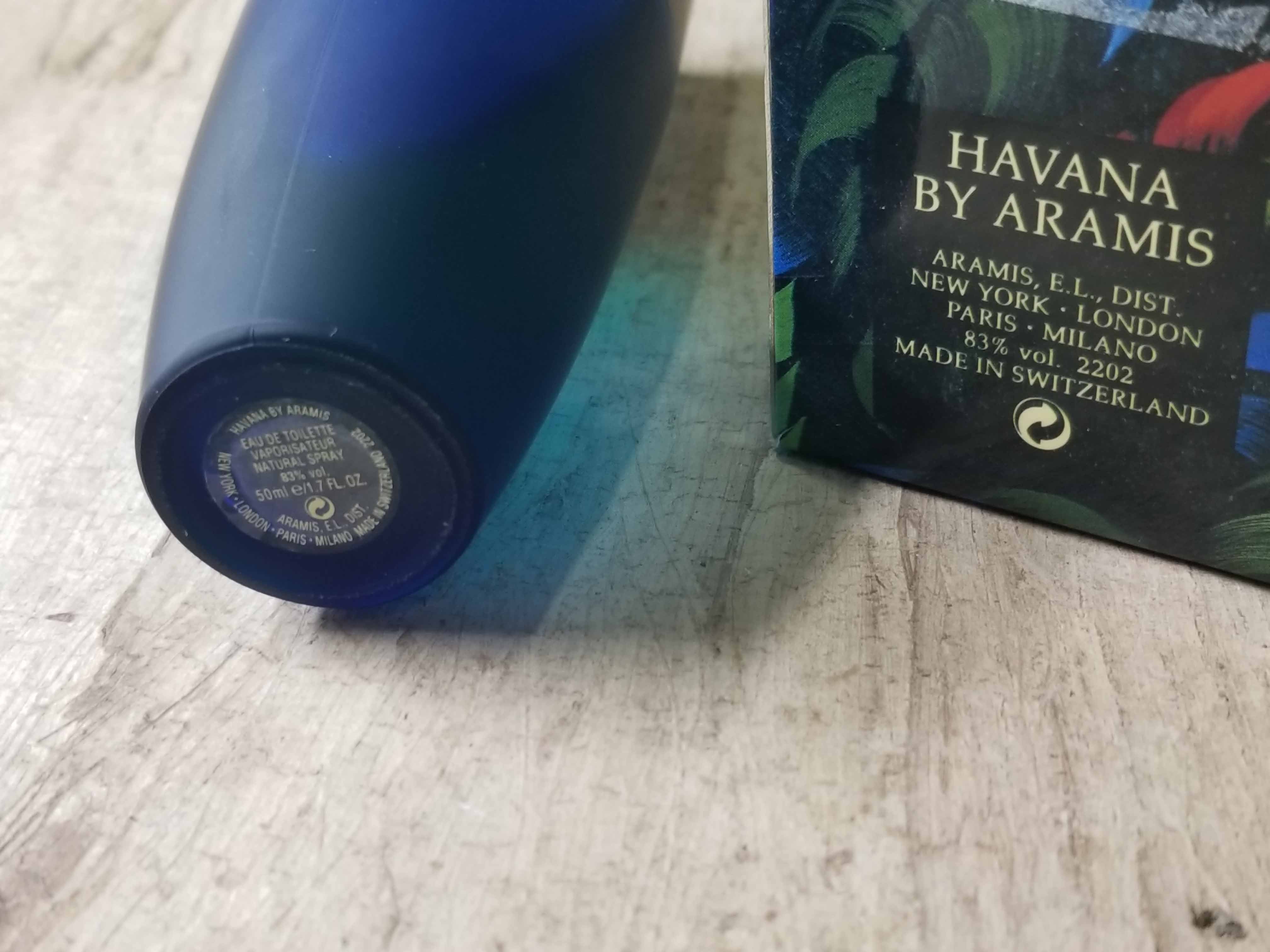 Havana Aramis for men EDT Spray 100 ml 3.4 oz OR 50 ml 1.7 oz, Vintage –  Perfumani