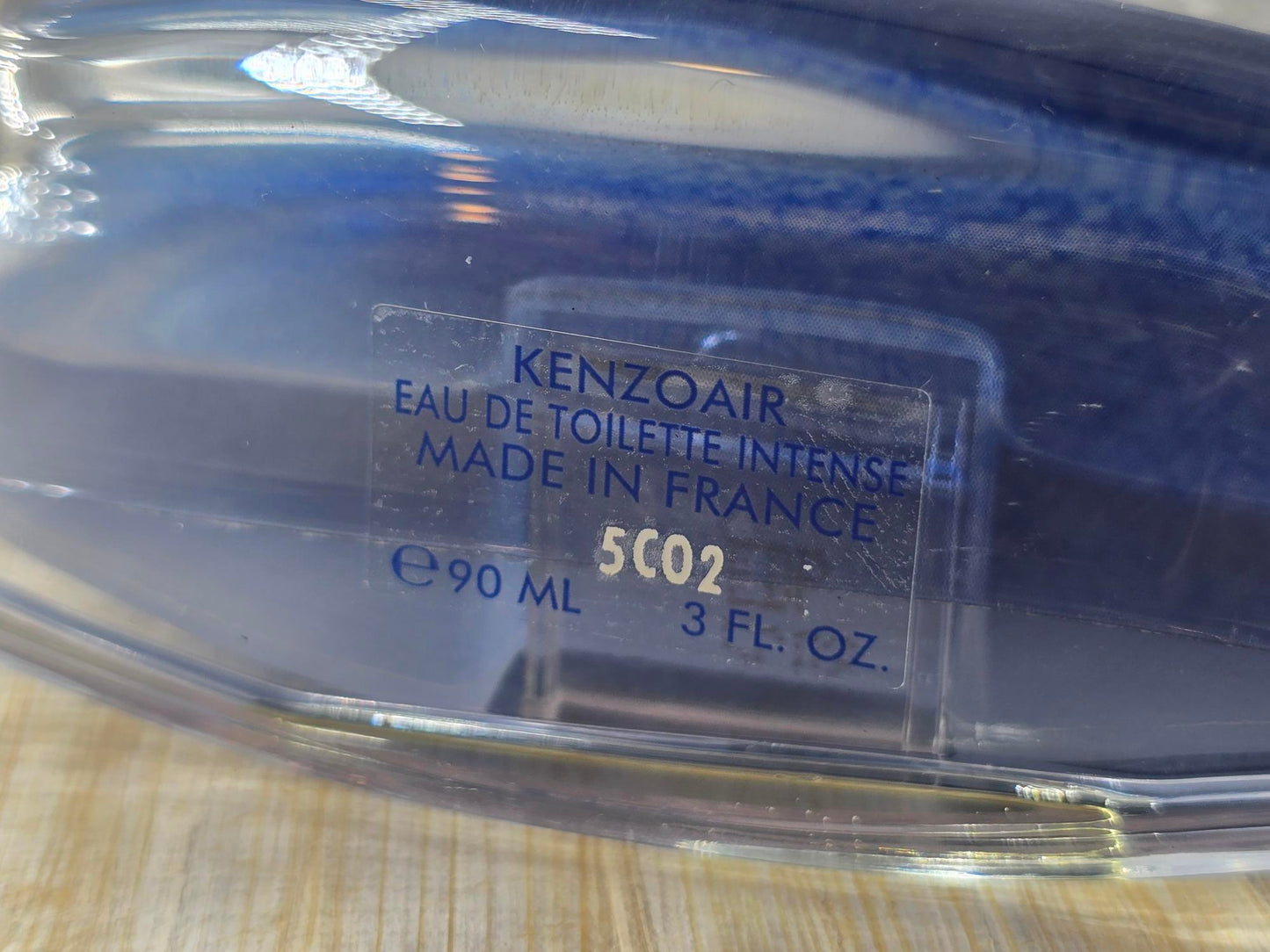 Kenzo Air Intense - Men's EDT Vintage (50ml / 1.7oz & 90ml / 3oz) - Unused (Level as Pictured)