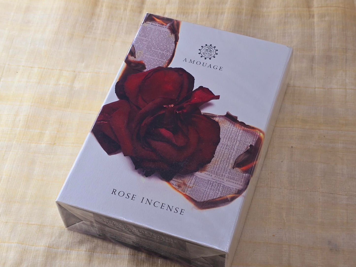 The Library Collection Rose Incense Amouage Unisex Spray 100 ml 3.4 oz, Edition Oman Vintage, Rare, Sealed