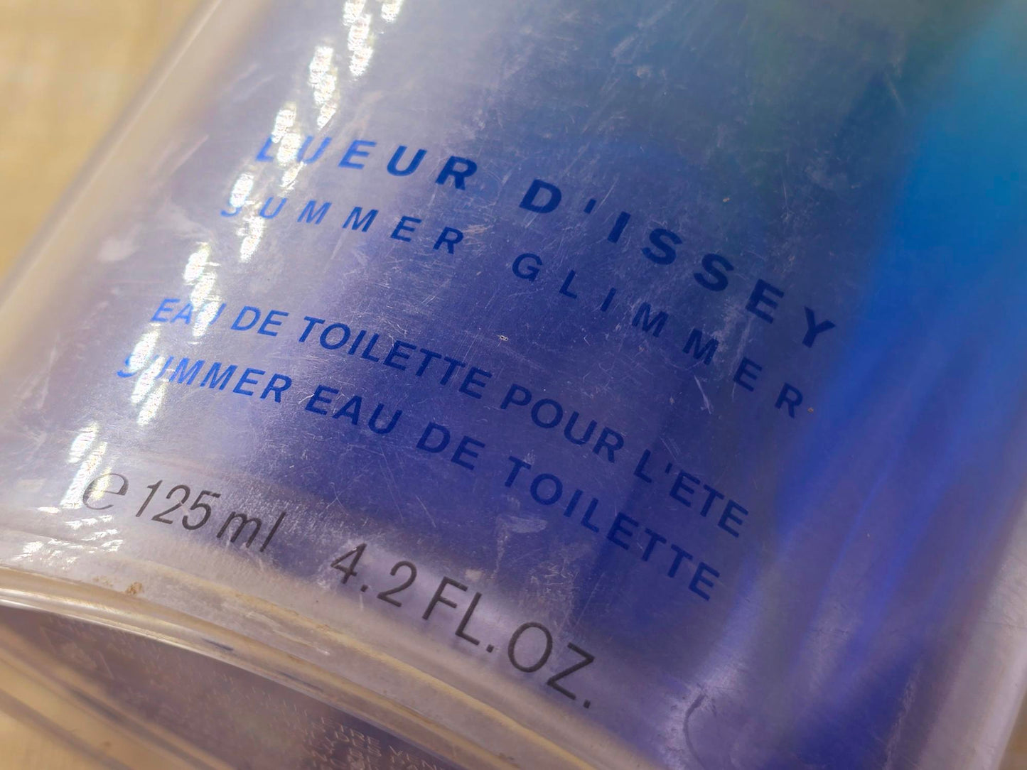 L'Eau d'Issey pour Homme Lueur d'Issey 2004 for men EDT Spray 125 ml 4.2 oz, Vintage, Rare, Sealed