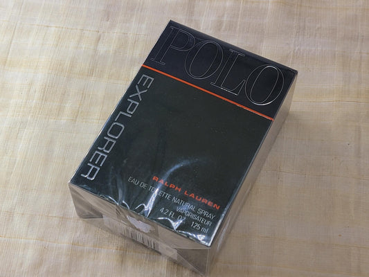 Polo Explorer Ralph Lauren for men EDT 125 ml 4.2 oz OR 75 ml 2.5 oz, Vintage, Rare, Sealed