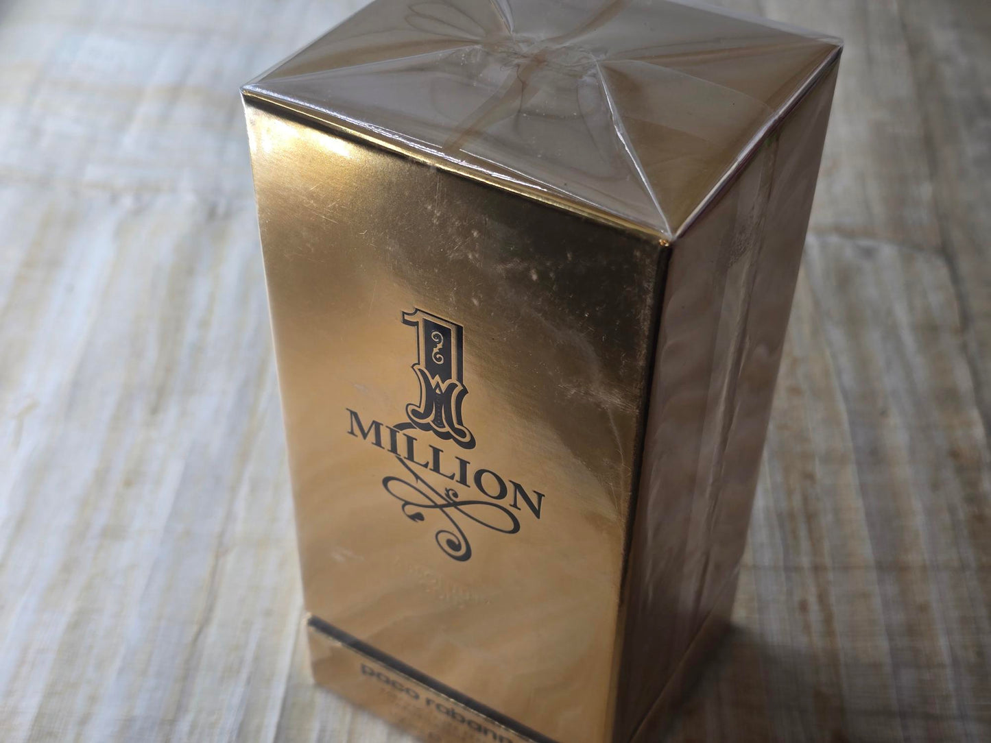 1 Million Absolutely Gold Rabanne for men EDP Spray 100 ml 3.4 oz, Vintage, Rare, Sealed