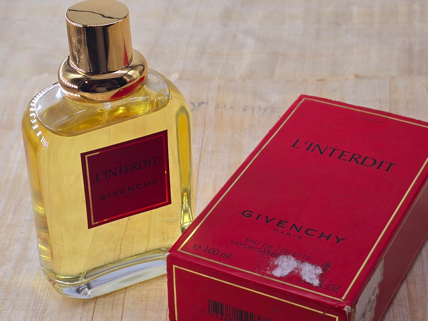 L'Interdit 2003 Givenchy for women EDT Spray 100 ml 3.4 oz, Rare, Vintage