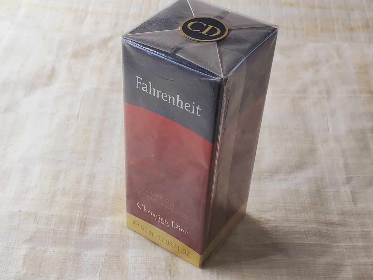 Christian Dior Fahrenheit Lotion After Shave Splash 50 ml 1.7 oz, Rare, Sealed