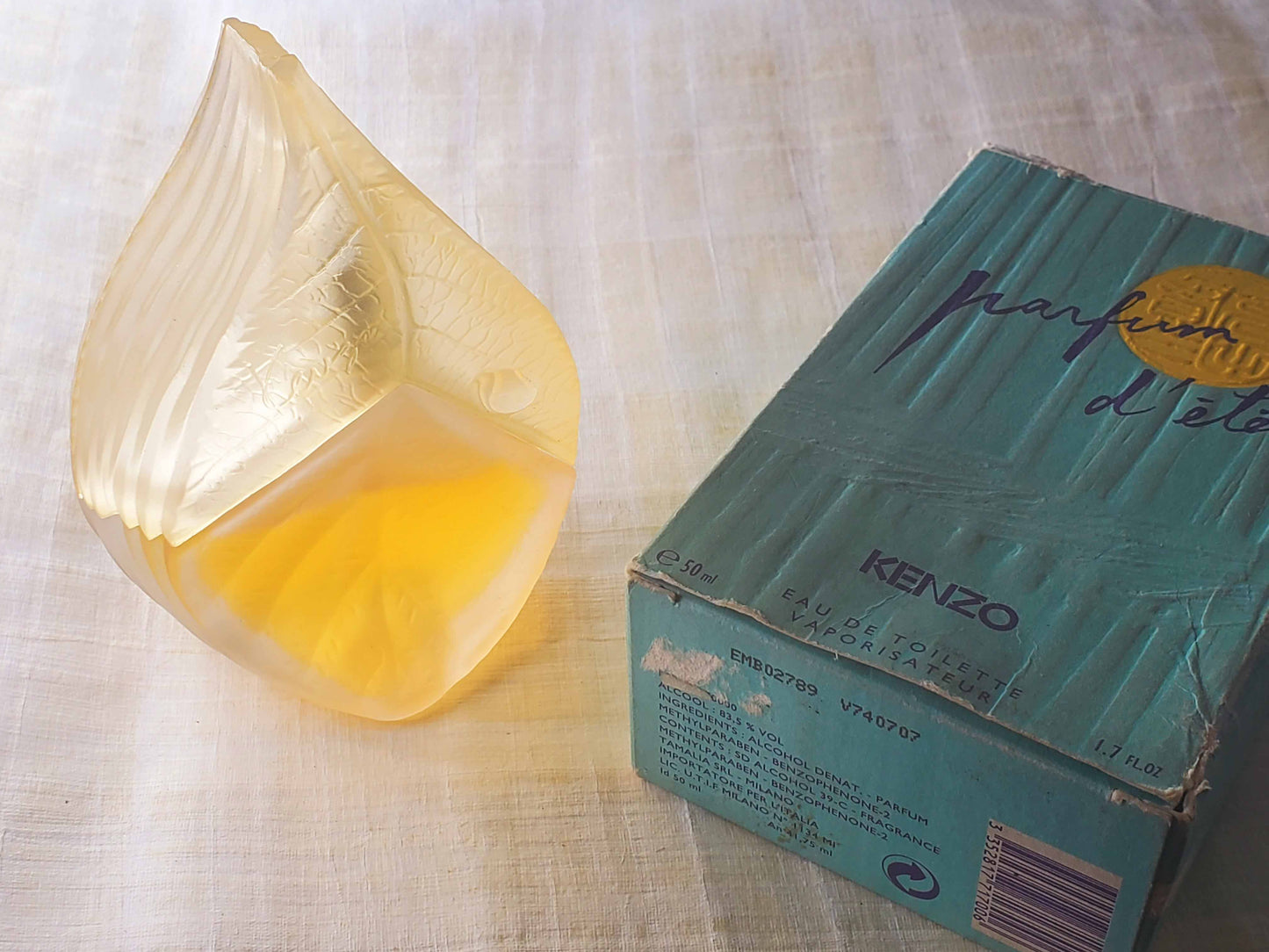 Parfum d'Ete 1992 Kenzo for women EDT Spray 50 ml 1.7 oz, Vintage, Rare, Same as pic