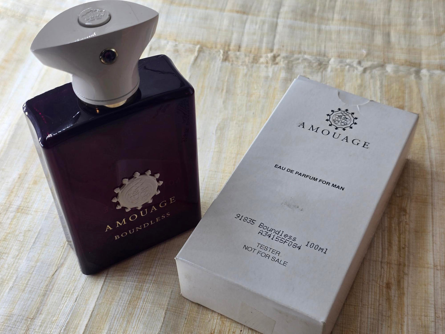 Boundless Amouage for women and men EDP Spray 100 ml 3.4 oz, Oman Vintage, Rare Tester