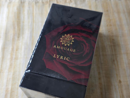 Lyric Man Amouage for men EDP Spray 100 ml 3.4 oz - Rare, Vintage, Original Bottle Sealed