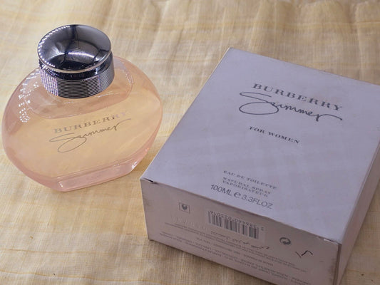 Burberry Summer for Women 2010 EDT Spray 100 ml 3.4 oz, Vintage, Rare