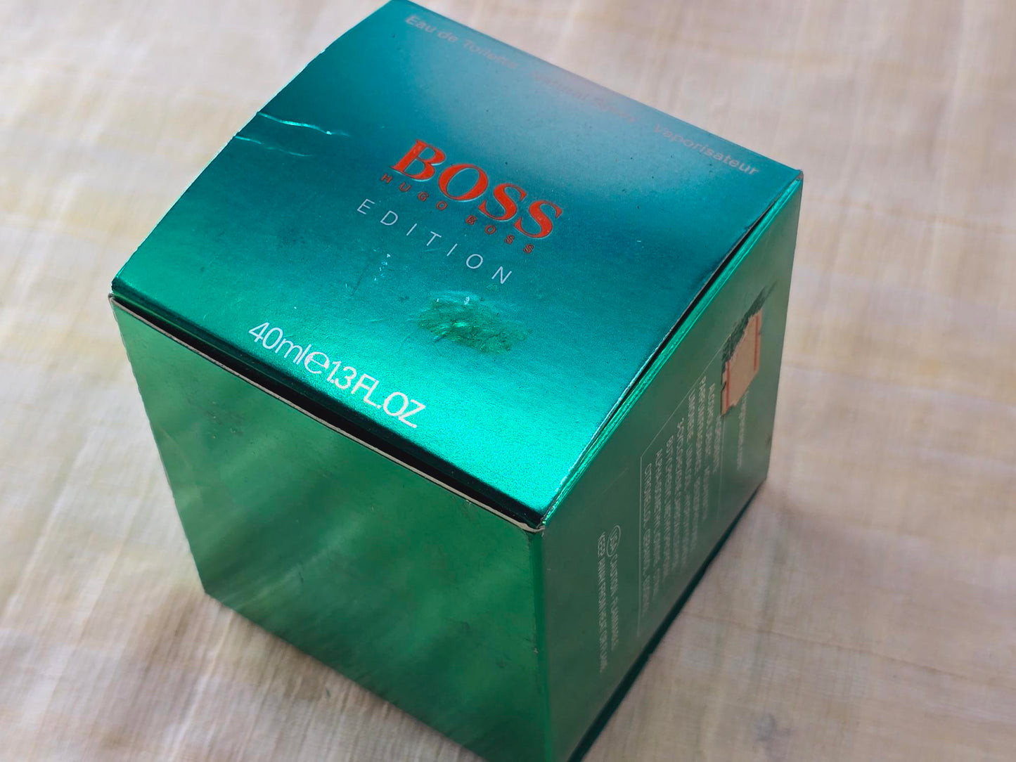 Boss In Motion Green Hugo Boss for men EDT Spray 40 ml 1.3 oz, Vintage, Rare