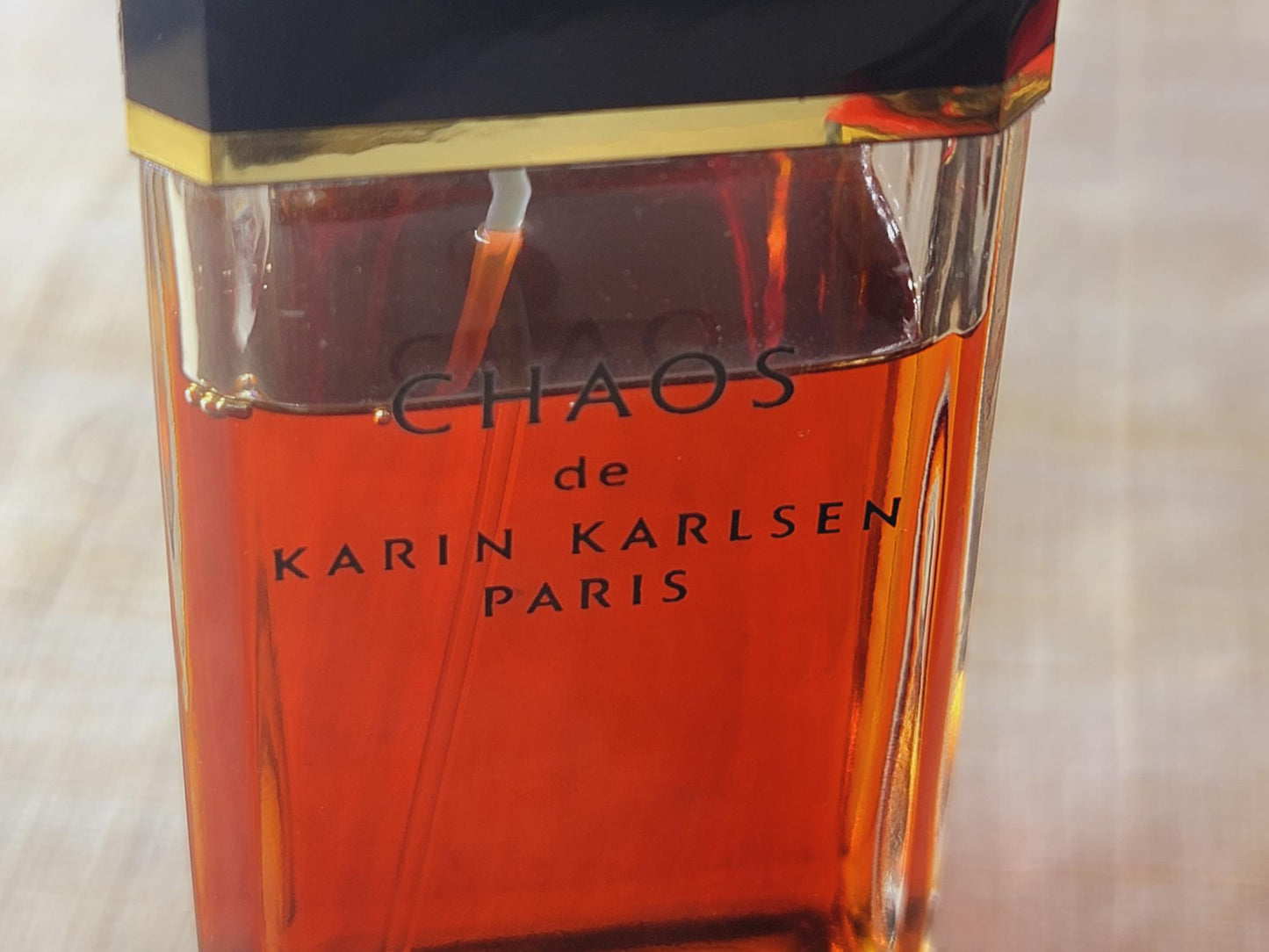 Chaos de Karin Karlsen Paris for women EDP Spray 100 ml 3.4 oz, Vintage, Rare