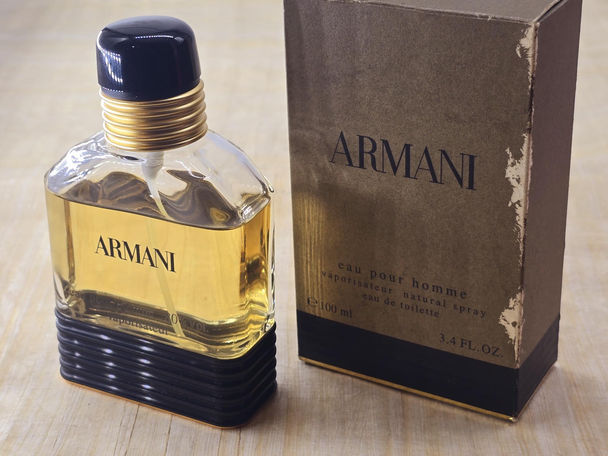 Giorgio Armani Eau Pour Homme Original Old good Formula 3.4oz/100ml Discontinued