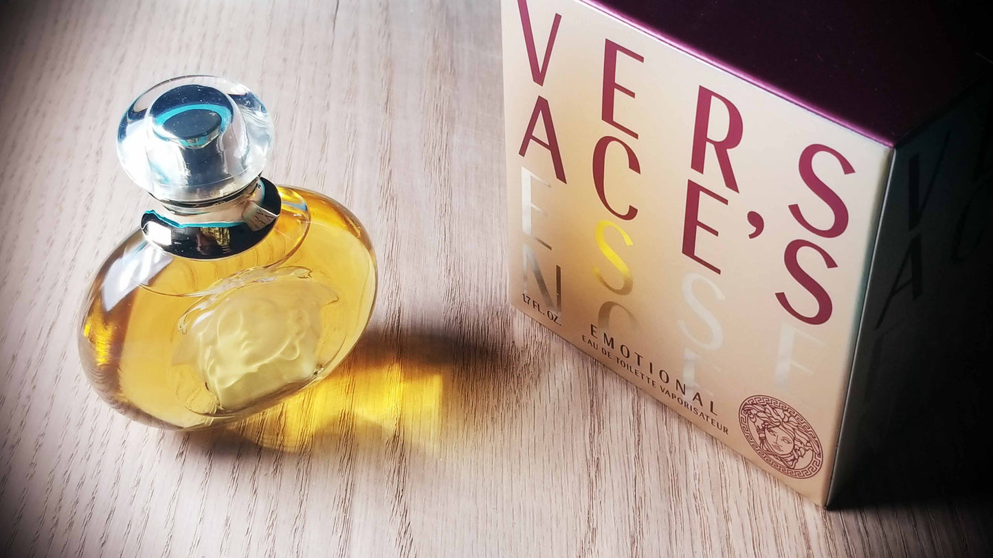 Versace Essence Emotional Versace for women EDT Spray 50 ml 1.7 oz, Rare, Vintage