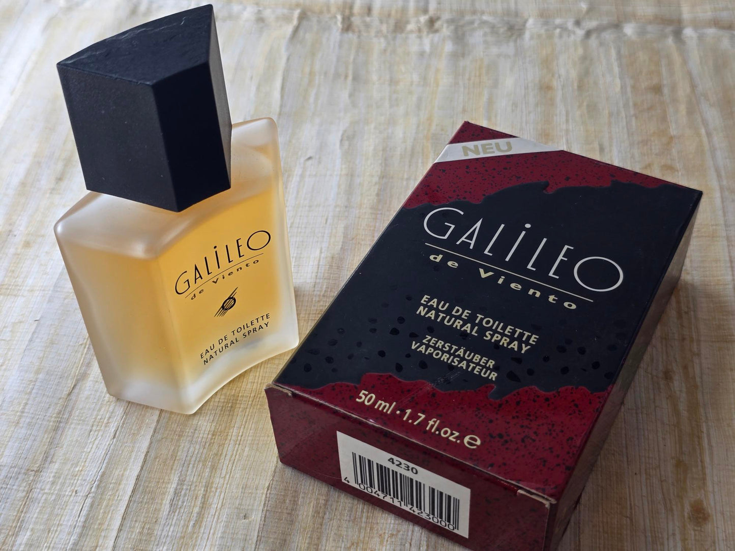 Galileo de Viento Muelhens for men EDT Spray 50 ml 1.7 oz - Rare, Vintage