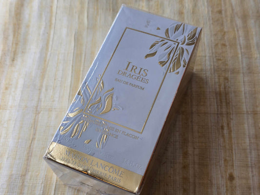Iris Dragées Lancôme for women and men EDP Spray 100 ml 3.4 oz, Vintage, Rare, Sealed