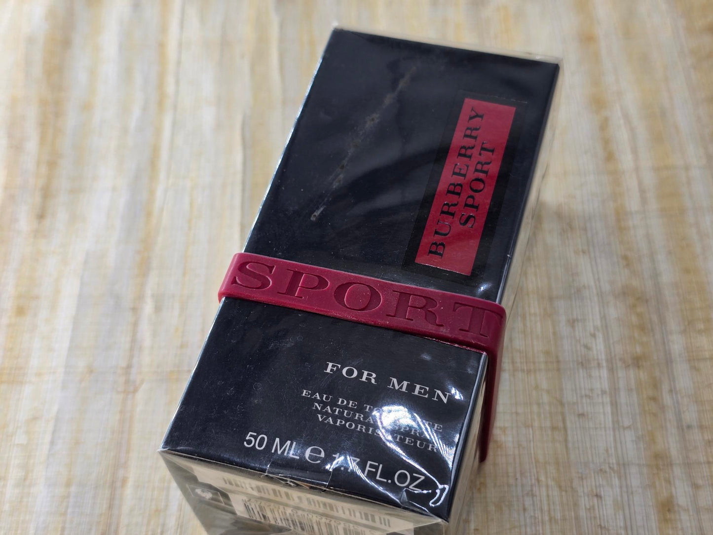 Burberry Sport for Men EDT Spray 75 ml 2.5 oz Or 50 ml 1.7 oz, Vintage, Rare, Sealed