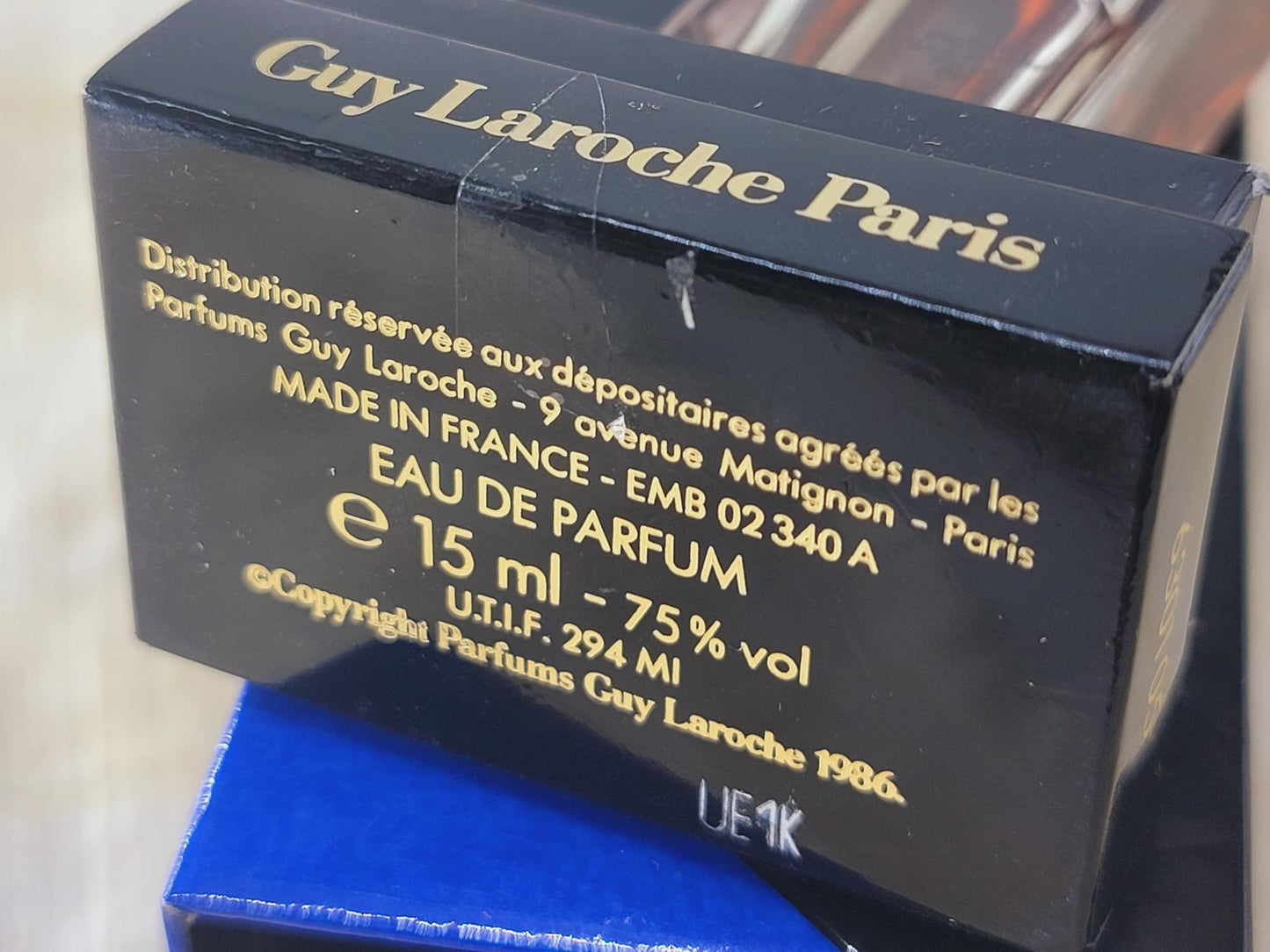 Clandestine Parfum Guy Laroche for women 15 ml 0.5 oz, Vintage, Rare, As Pics