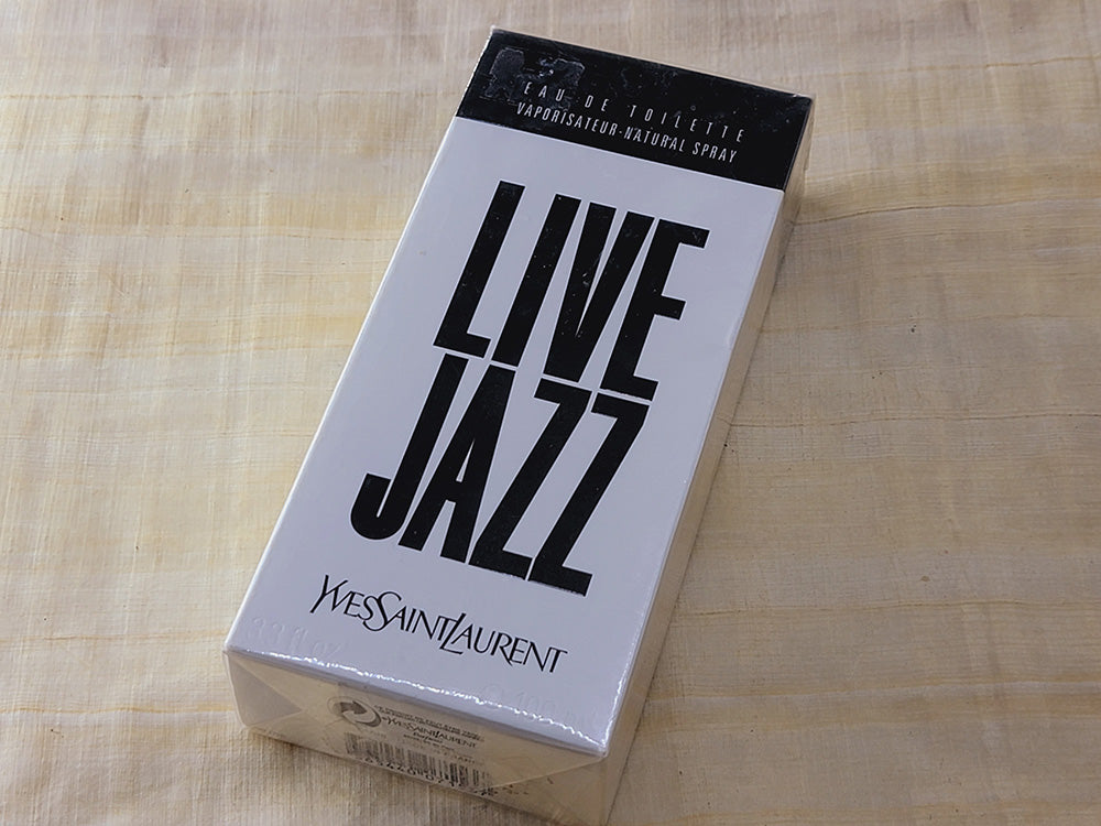 Live Jazz Yves Saint Laurent for men for men EDT Spray 100 ml 3.4 oz OR 50 ml 1.7 oz, Vintage, Rare, Sealed