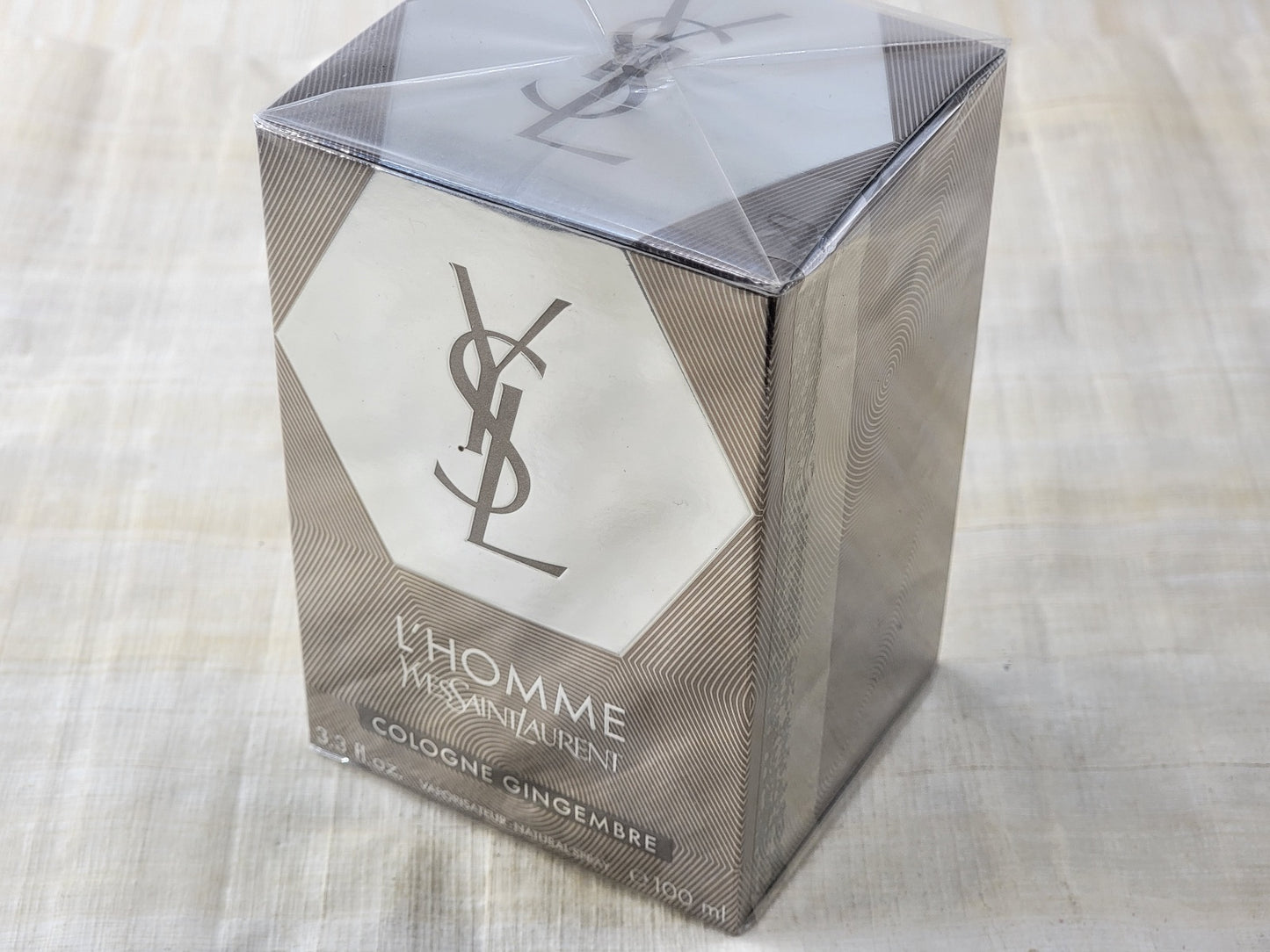 L’Homme Cologne Gingembre Yves Saint Laurent for men EDT Spray 100 ml 3.4 oz OR 60 ml 2 oz, Vintage, Rare