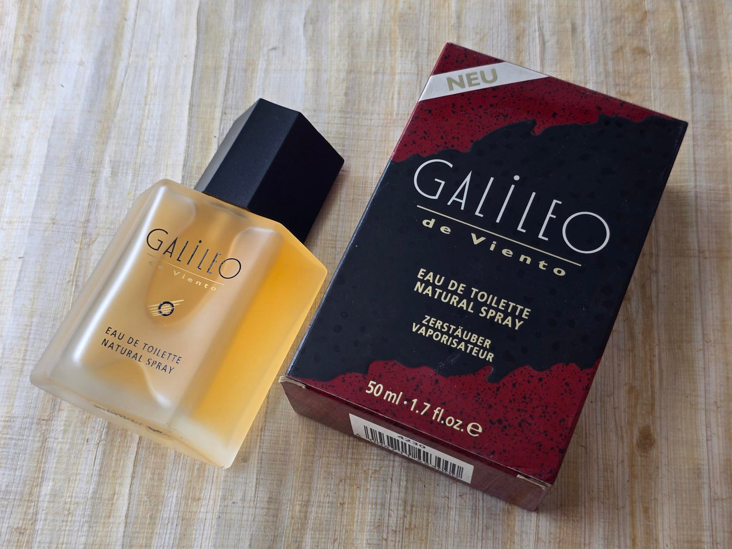 Galileo de Viento Muelhens for men EDT Spray 50 ml 1.7 oz - Rare, Vintage
