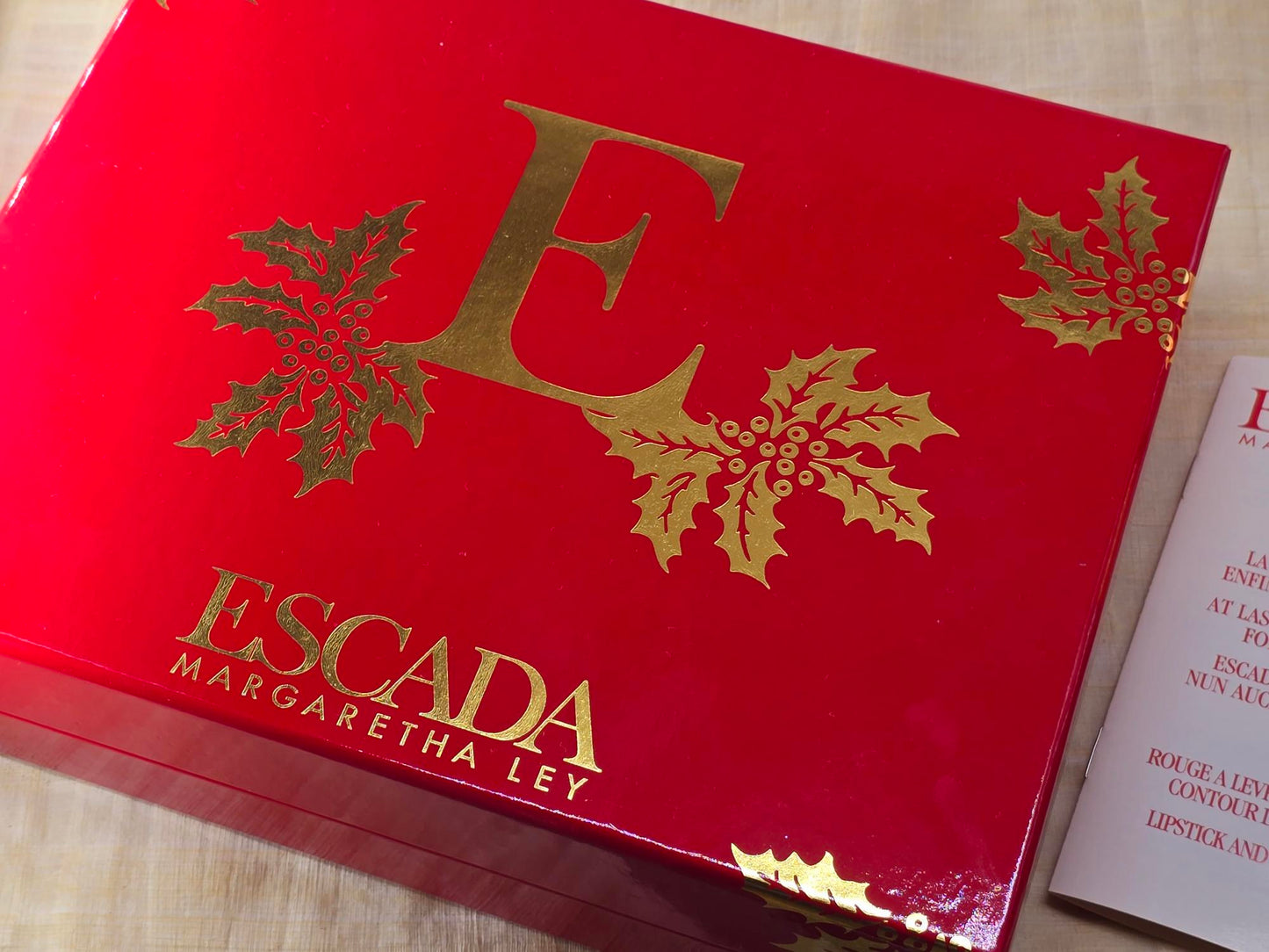 Escada Margaretha Ley Escada for women EDP Spray 100  ml 3.4 oz, Vintage, Very Rare, Set