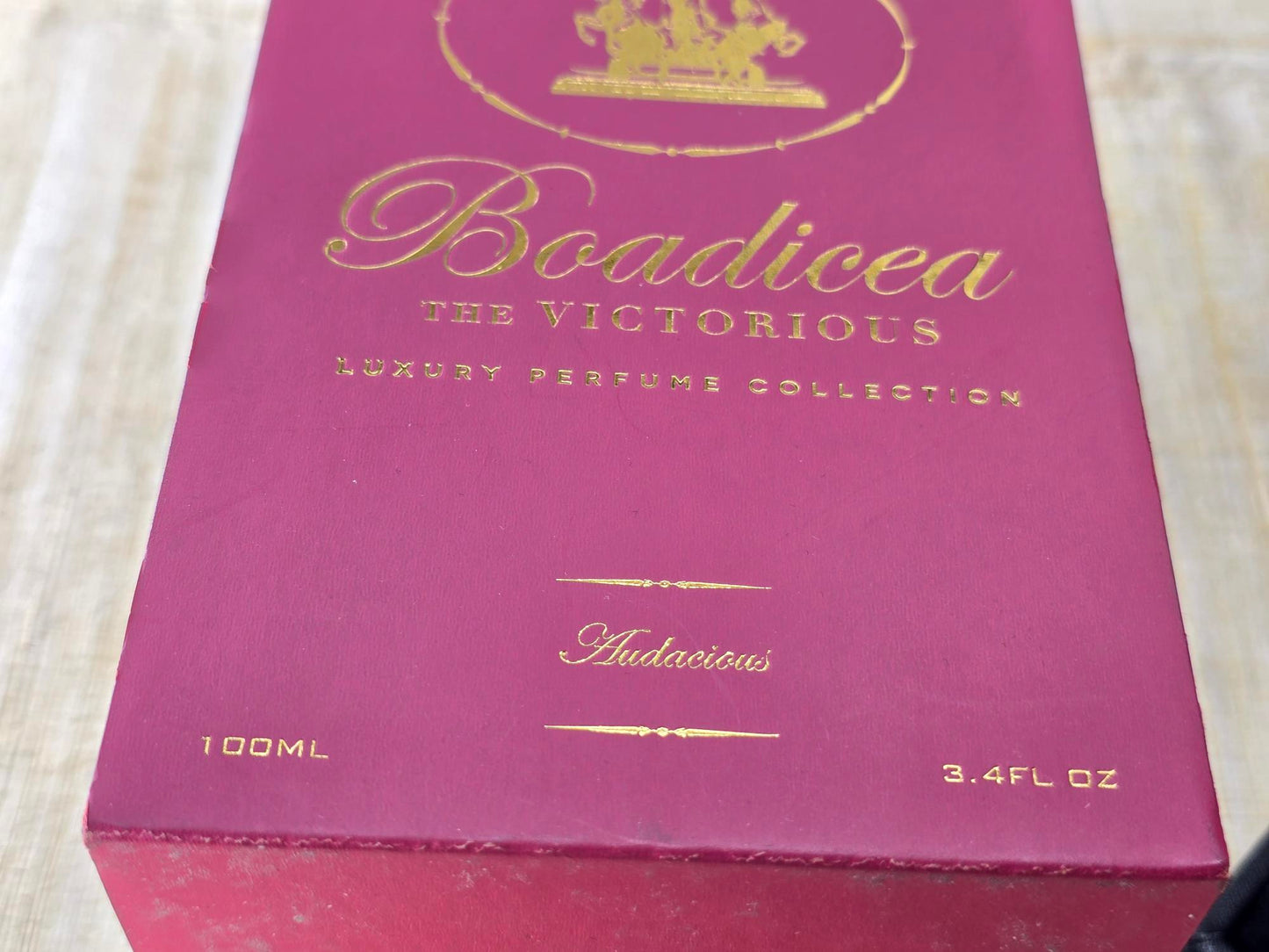 Audacious Boadicea the Victorious Unisex EDP Spray 100 ml 3.4 oz, Vintage, Rare