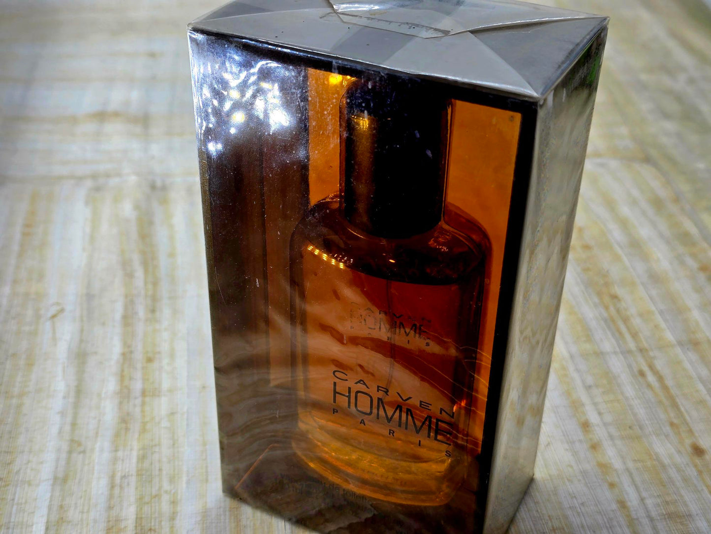 Homme Carven for men EDT Spray 100 ml 3.4 oz Or 50 ml 1.7 oz, Vintage, Rare