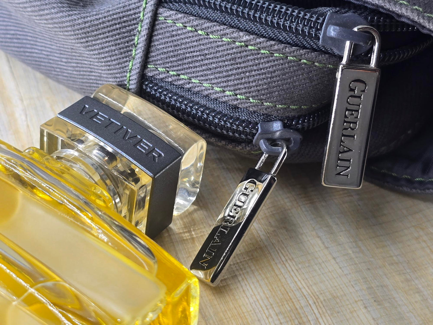Guerlain Vetiver Vintage Set for Men EDT 125ml 4.2 oz + Shampoo + Original Guerlain Bag Rare