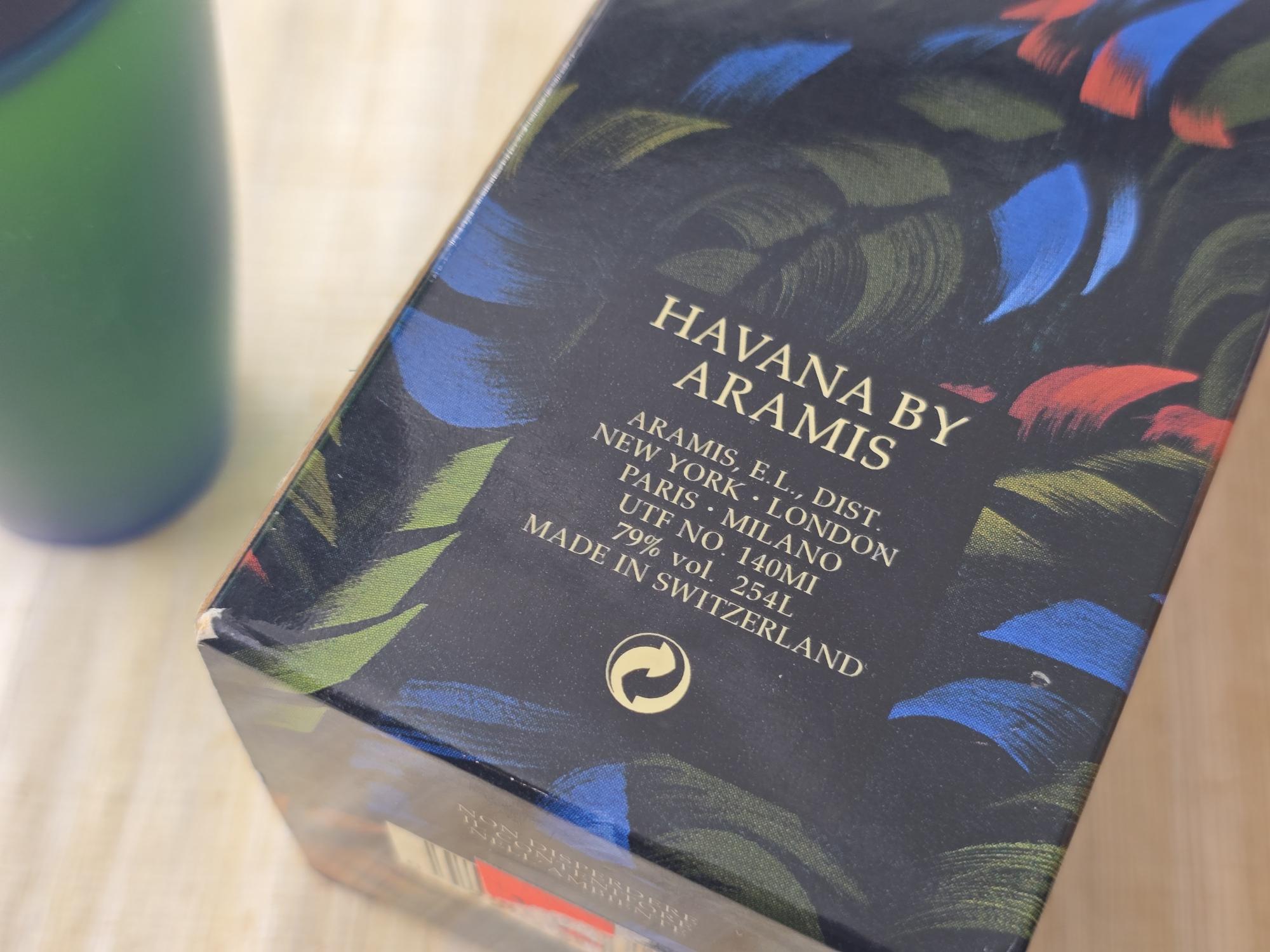 Havana Reserva Aramis for men EDT Spray 100 ml 3.4 oz OR 50 ml 1.7