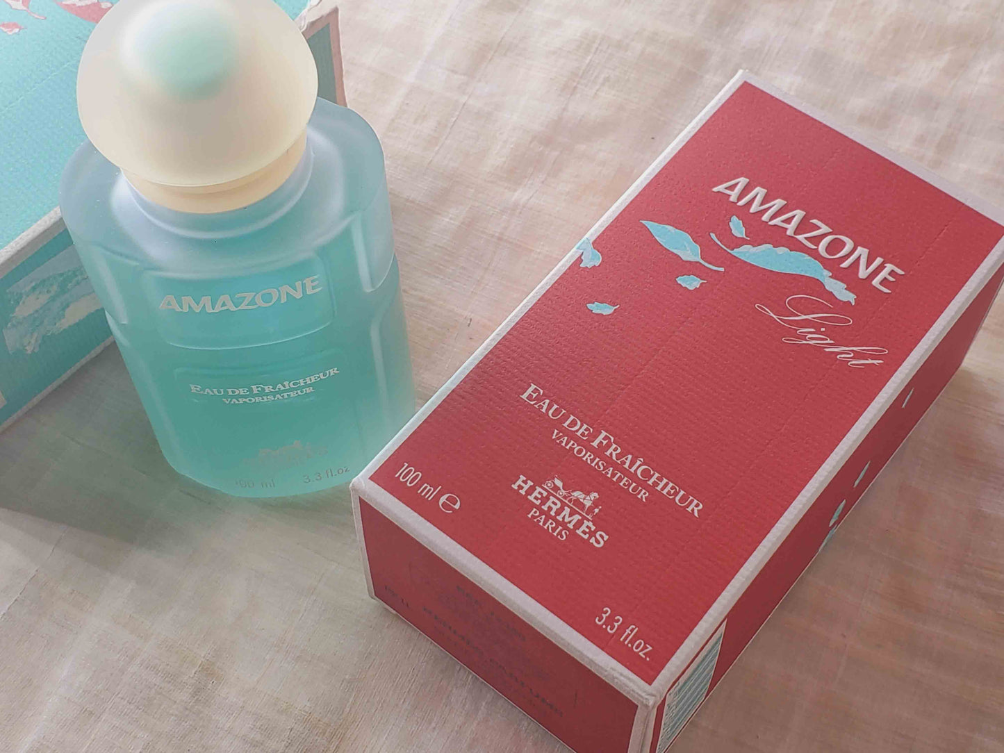 Amazone Eau de Fraicheur Spray Hermes for women 100 ml 3.4 oz OR 50 ML 1.7 oz, Vintage, Rare